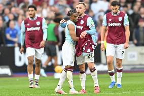 West Ham United FC v Manchester United FC - Premier League