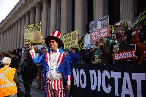 Protests Outside Of Trump NYC Rally