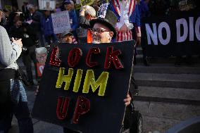 Protests Outside Of Trump NYC Rally