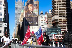 Protests Outside Of Trump NYC Rally