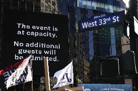 Protests Outside Of Trump NYC Rally