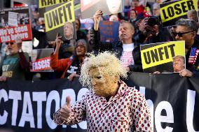 Protests Outside Of Trump NYC Rally