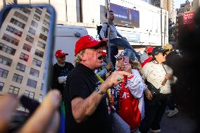 Protests Outside Of Trump NYC Rally