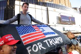 Protests Outside Of Trump NYC Rally