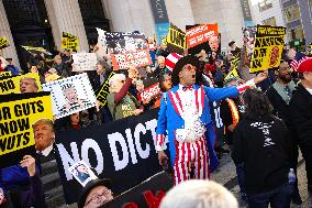 Protests Outside Of Trump NYC Rally