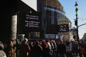 Protests Outside Of Trump NYC Rally