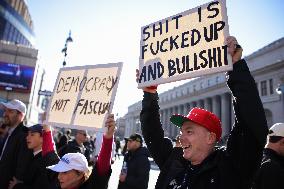 Protests Outside Of Trump NYC Rally