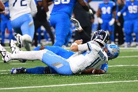 Tennessee Titans vs Detroit Lions