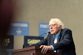 Central PA Labor Rally For Harris-Walz With Senator Bernie Sanders