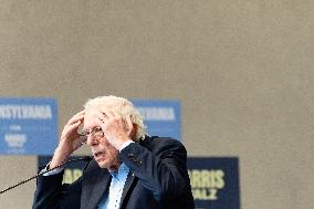 Central PA Labor Rally For Harris-Walz With Senator Bernie Sanders