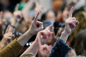 US Vice President Kamal Harris Rallies in Philadelphia, PA