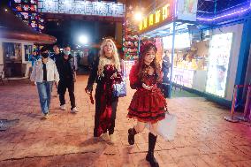 Halloween Cosplay Carnival in Shanghai