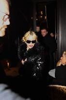 Madonna At Le Square Trousseau Restaurant - Paris