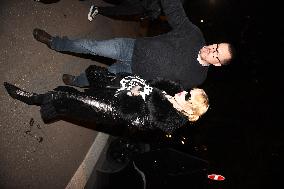 Madonna At Le Square Trousseau Restaurant - Paris