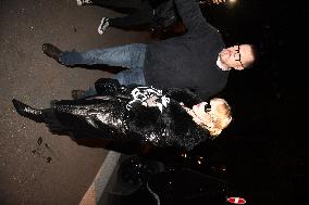 Madonna At Le Square Trousseau Restaurant - Paris