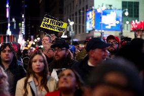 Protests Outside Of Trump NYC Rally