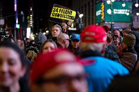 Protests Outside Of Trump NYC Rally