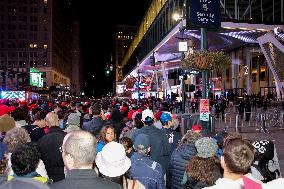 Trump Supporters Gather Outside Of NYC Rally