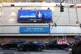 Trump Supporters Gather Outside Of NYC Rally