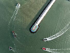 Oyster Farming in Lianyungang