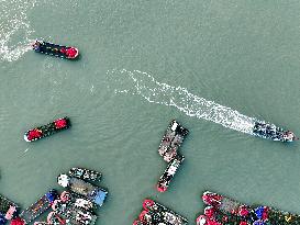 Oyster Farming in Lianyungang