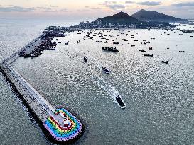 Oyster Farming in Lianyungang