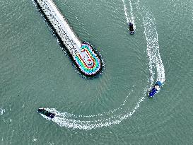 Oyster Farming in Lianyungang