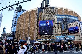 Trump Rally At Madison Square Garden - NYC