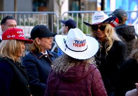 Trump Rally At Madison Square Garden - NYC