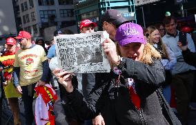 Trump Rally At Madison Square Garden - NYC