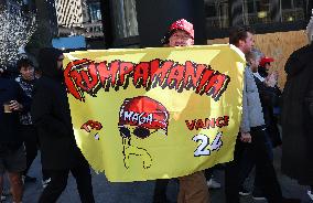 Trump Rally At Madison Square Garden - NYC