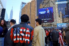 Trump Rally At Madison Square Garden - NYC