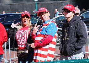 Trump Rally At Madison Square Garden - NYC