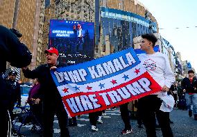 Trump Rally At Madison Square Garden - NYC