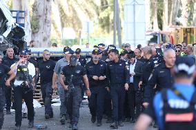 One Killed And Dozens Injured In Truck Ramming At Bus Stop - Tel Aviv