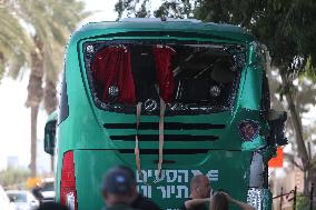 One Killed And Dozens Injured In Truck Ramming At Bus Stop - Tel Aviv