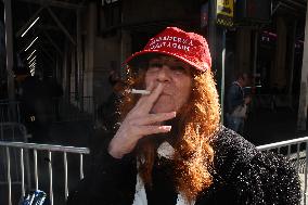 Trump Rally In NYC