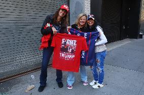 Trump Rally In NYC