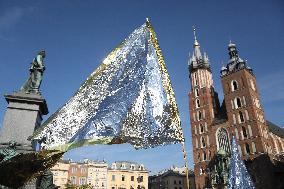 Protest Against The Suspension Of Asylum Law In Krakow