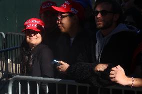 Trump Rally In NYC