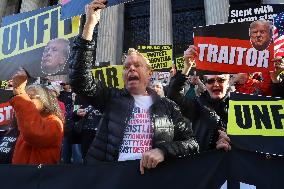 Trump Rally In NYC