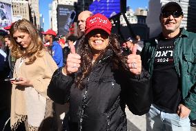 Trump Rally In NYC