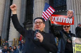 Trump Rally In NYC