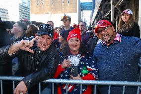 Trump Rally In NYC