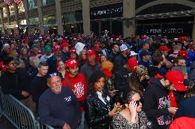 Trump Rally In NYC