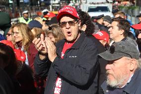 Trump Rally In NYC