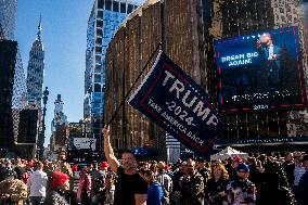 Trump Rally At Madison Square Garden