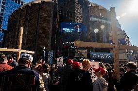 Trump Rally At Madison Square Garden