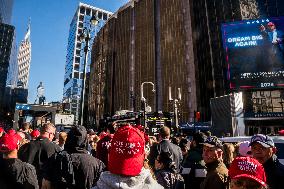 Trump Rally At Madison Square Garden