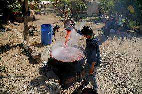 Manufacture Of Pomegranate Molasses And Drinks - Syria